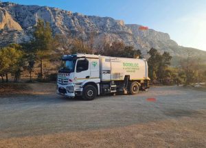 balayeuse à la carrière